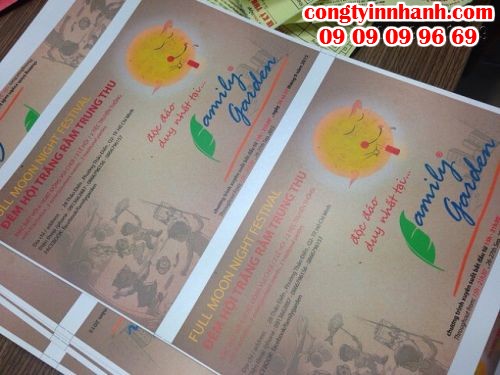Công ty in nhanh chuyên in kỹ thuật số thư mời sự kiện lấy liền