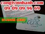 In name card giá rẻ, name card in và cán mờ 2 mặt tại In Kỹ Thuật Số